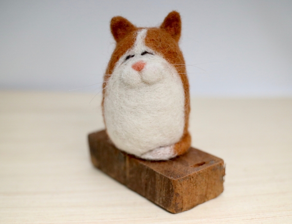 Event image BEGINNER NEEDLE FELTING - CAT